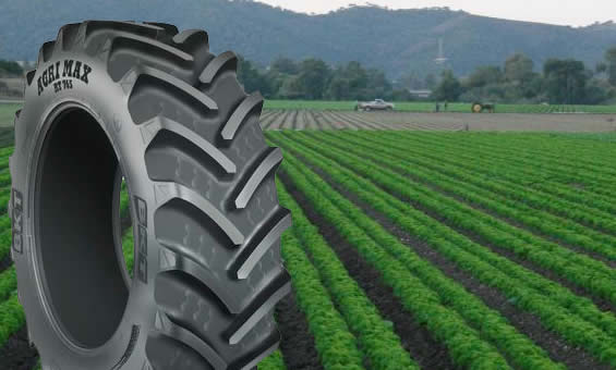 Neumáticos para vehículos agrícolas, características